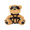 Bondage Bearz Bound Up Billy Plushy Slave Shibari Rope Binding Eye Mask Cuddly Toy - Unisex BDSM Pleasure - Black - Adult Naughty Store