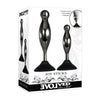 Evolved Joy Sticks 2 Pc Plug Set - Black-chrome

Introducing the Evolved Joy Sticks 2 Pc Plug Set - Black-chrome: The Ultimate Hands-Free Pleasure Experience for Back-Door Play - Adult Naughty Store