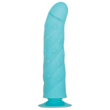 Evolved Love Large Real Feel Dual Layer Dildo Blue - XL Pleasure for Her