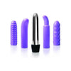 Evolved Multi Sleeve Vibrator Kit - Purple, a Versatile Pleasure Experience for Women - Adult Naughty Store