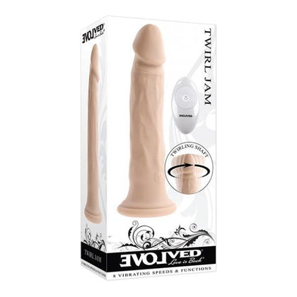 Evolved Twirl Jam - Ivory
Introducing the Evolved Twirl Jam Ivory Rechargeable Rotating Vibrator - Model TJI-001, Designed for Pleasure Seekers, for Sensational Twirling Vibrations and Unforg - Adult Naughty Store