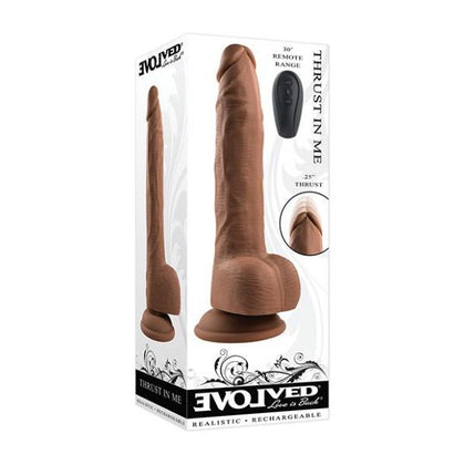 Evolved Thrust In Me - Dark
Introducing the Evolved Thrust In Me Dark Silicone Thrusting Vibrator - Model X1 - For Ultimate Pleasure and Satisfaction - Designed for All Genders - Deep Sensati - Adult Naughty Store