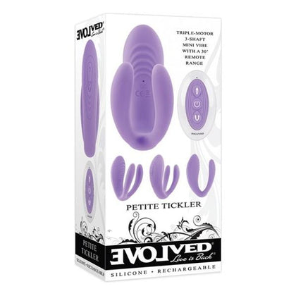 Evolved Petite Tickler Mini Vibe W-remote - Purple

Introducing the Evolved Petite Tickler Mini Vibe W-remote - The Ultimate Pleasure Companion for Intense Stimulation and Blissful Satisfaction in a Luxurious Purple Hue