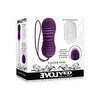 Evolved Eager Egg Vibrating & Thrusting Egg W-remote - Purple - Adult Naughty Store