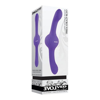 Evolved Our Gyro Vibe - Purple: The Ultimate Dual-Stimulation Rechargeable Vibrator for Mind-Blowing Pleasure