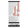 Introducing the SensaPleasure Big Shot Vibrating Squirting Dong Beige - The Ultimate Pleasure Experience - Adult Naughty Store