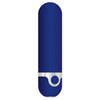 Blue Bliss Rechargeable Bullet Vibrator - Model BV-10X - For All Genders - Intense Pleasure - Ocean Blue - Adult Naughty Store