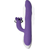 Introducing the Sensa Pleasure Tilt-O-Whirl Purple Rabbit Vibrator - Model 5000 for Women - Dual Stimulation for Mind-Blowing Pleasure
