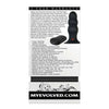 Kong Rechargeable Anal Plug With Remote Control - Model KRP-5000 - Unisex - Deep Pleasure - Black - Adult Naughty Store