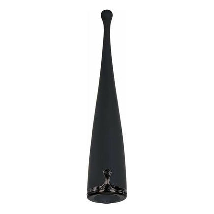 Introducing the SensaTease Black Clitoral Vibrator - Model ST-200: The Ultimate Pleasure Powerhouse for Women in Elegant Obsidian