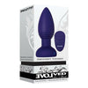 Evolved Smooshy Tooshy Silicone Butt Plug - Model ST-7 - Unisex - Anal Pleasure - Purple - Adult Naughty Store