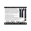 Evolved Four Play Set Black Bullet Vibrator with 3 Sleeves - Versatile Pleasure for Her - Adult Naughty Store