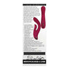 Evolved Red Dream Dual Stim Rabbit Vibrator - Model RD-2001 - For Women - Dual Pleasure - Red