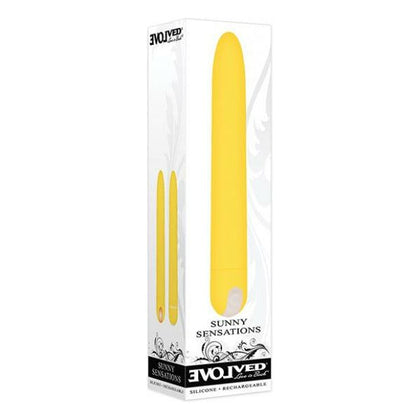 Evolved Sunny Sensations - Yellow: The Ultimate Rechargeable Vibrating Pleasure Wand for Women
