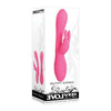 Evolved Bunny Kisses Vibrating Rabbit Vibrator - Model B6 - Dual Pleasure for Women - G-Spot and Clitoral Stimulation - Pink - Adult Naughty Store