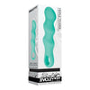 Evolved Triple Teaser - Teal Silicone Triple Motor Vibrating Dildo - Model ETT-200 - For All Genders - Intense Pleasure in Multiple Areas - Teal - Adult Naughty Store