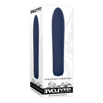 Evolved Straight Forward Vibrator - Model SV-500, Blue - For Intense Pleasure and Relaxation - Adult Naughty Store