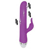 Evolved Dancing Pearl Rabbit Vibrator - Model DP-500 - Female G-Spot and Clitoral Stimulation - Purple - Adult Naughty Store