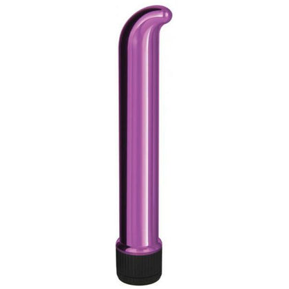 Erotic Toy Company Chrome Classics Metallic 7 inches G-Spot Vibe - Pink