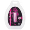 Erotic Toy Company Chrome Classics 7 Mode Metallic Bullet Vibrator - Model CC-7P: Powerful Pink Pleasure