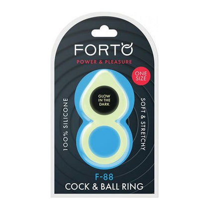 Forto F-88 Double Ring Liquid Silicone Cock Ring - Glow In The Dark

Introducing the Forto F-88 Double Ring Liquid Silicone Cock Ring - Glow In The Dark: The Ultimate Pleasure Enhancer for Him and Her!