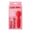 Luv Inc. Mighty Mini Wand - Model 4R - Red - Powerful Vibrating Massager for All Genders - Versatile Pleasure Toy - Adult Naughty Store