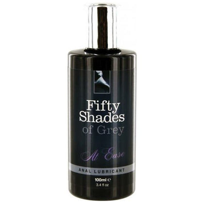 Fifty Shades of Grey At Ease Anal Lubricant 3.4oz - Luxurious Moisturizing Formula for Enhanced Anal Pleasure, FDA Approved, Compatible with Condoms - Sensual Care Collection by E L James