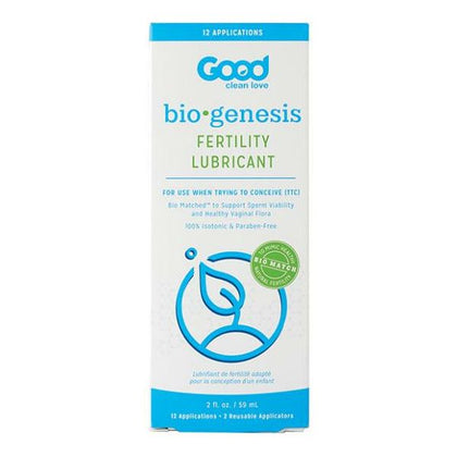 Good Clean Love Biogenesis Fertility Lubricant - 2 Oz: The Ultimate Fertility Support Formula for Enhanced Conception