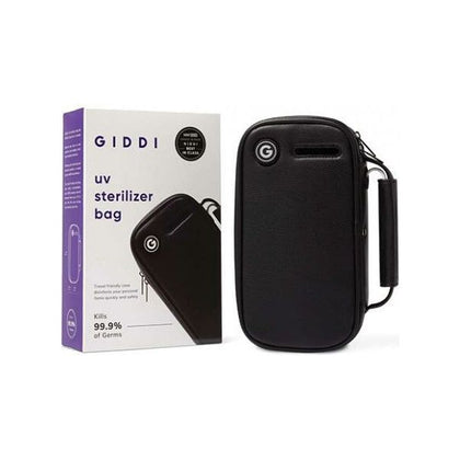 GIDDI UV Sterilizer Bag - Black: The Ultimate Sanitizing Travel Companion for Your Intimate Pleasures