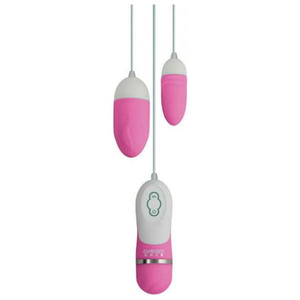 GigaLuv Dual Vibra Bullets - 10 Function Silicone Pink Vibrating Bullets for Women's Intimate Pleasure