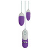 GigaLuv Dual Vibra Bullets - 10 Function Silicone Purple Pleasure Vibrator - Adult Naughty Store