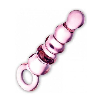 Glas Quintessence Beaded Glass Anal Slider - Model QABGS-001: Unleash Pleasure with the Sensational Sapphire - Adult Naughty Store