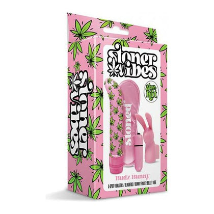Stoner Vibes Budz Bunny Stash Kit - Pink: The Ultimate Pleasure Package for Sensual Delights