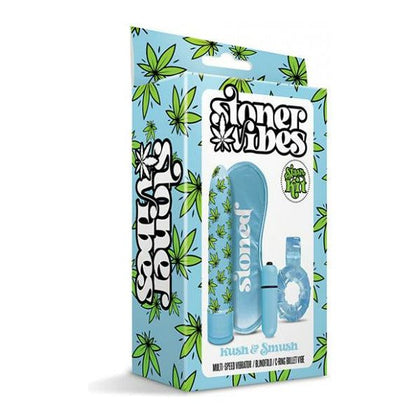 Stoner Vibes Kush & Smush Stash Kit - Blue
Introducing the Stoner Vibes Kush & Smush Stash Kit: The Ultimate Pleasure Experience for All Genders in a Captivating Blue Color