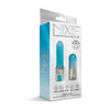 Introducing the LuxeNixie Smooch Rechargeable Lipstick Vibrator 3.0 for Women - Blue Ombre - Adult Naughty Store