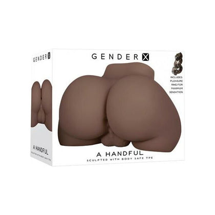 Gender X A Handful - Dark: The Ultimate Sensual Pleasure Stroker for Intense Satisfaction - Adult Naughty Store