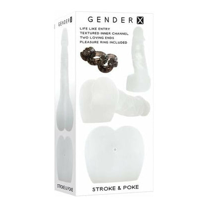 Gender X Stroke & Poke - Clear - Adult Naughty Store