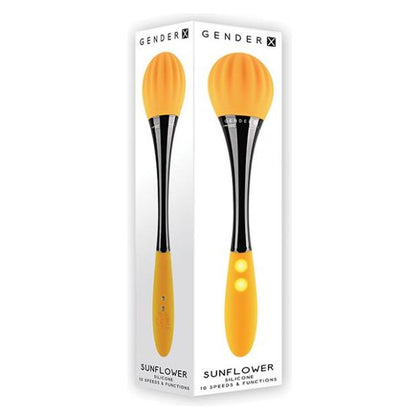 Gender X Sunflower Double Ended Vibe - Yellow - Adult Naughty Store