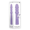 Introducing the Gender X Bumpy Ride - Purple Silicone Bulby Shaft Vibrator, Model GX-9. Immerse yourself in pleasure with this innovative and versatile toy designed to stimulate your senses. - Adult Naughty Store