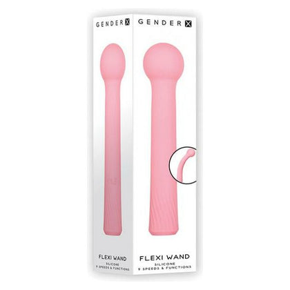 Introducing the Gender X Flexi Wand - Model GXFW-001: A Versatile Pink Pleasure Powerhouse - Adult Naughty Store