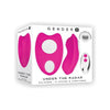 Introducing the Gender X Under The Radar Remote-Controlled Vibrating Panty - Model XR-9, Pink