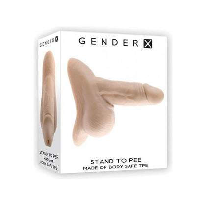 X-Tech Realistic STP-01 Gender X Stand To Pee - Light: Effortless Pleasure for All Genders, Realistic Texture, Latex-Free, Waterproof, Five-Year Warranty, Light Color