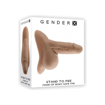 Introducing the Sensual Pleasure Co. Gender X Stand To Pee - Medium STP Device: Model GX-500, Midnight Black