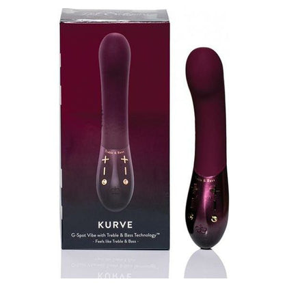 Hot Octopuss Kurve G-Spot Vibrator - Model KRV-001 - Women's Pleasure - Plum