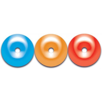 Hott Products Liquored Up Pecker Gummy Rings 3 Pack - Fun and Flavorful Cock Ring Set for All Genders - Enhance Pleasure with Bahama Mama, Mai Tai, and Strawberry Daiquiri Flavors - Assorted  - Adult Naughty Store