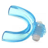 Introducing the SensaTease Tongue Star Vibe TS-200: The Ultimate Oral Pleasure Enhancer for Couples - Blue
