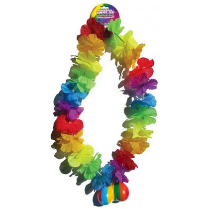Rainbow Light Up Flower Boobie Necklace - Vibrant Pride Edition