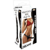 Hott Products Skinny Me 7-Inch Black Dildo Strap-On Harness for Adventurous Anal Pleasure