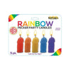 Hott Products Rainbow Pecker Party Candles - Pack of 5 Assorted Colors, 2.5 Inches, Jasmine Scented