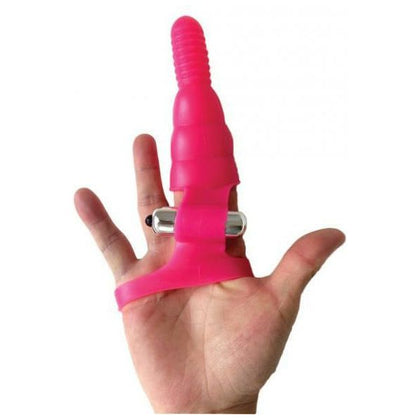 Hott Products Wet Dreams Wrist Rider Finger Play Sleeve - Pink: Powerful Dual Motor Finger Sleeve for Intense Orgasmic Pleasure - Adult Naughty Store